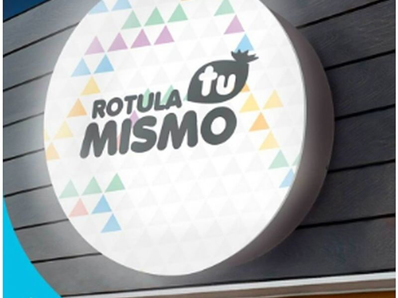 Rótulo Circular luminoso