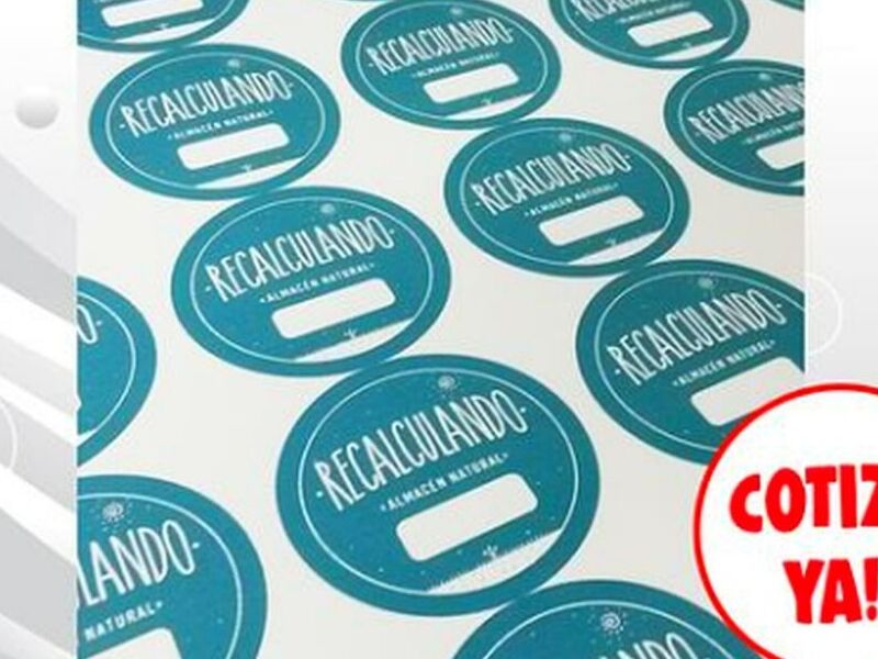 Impresión stickers