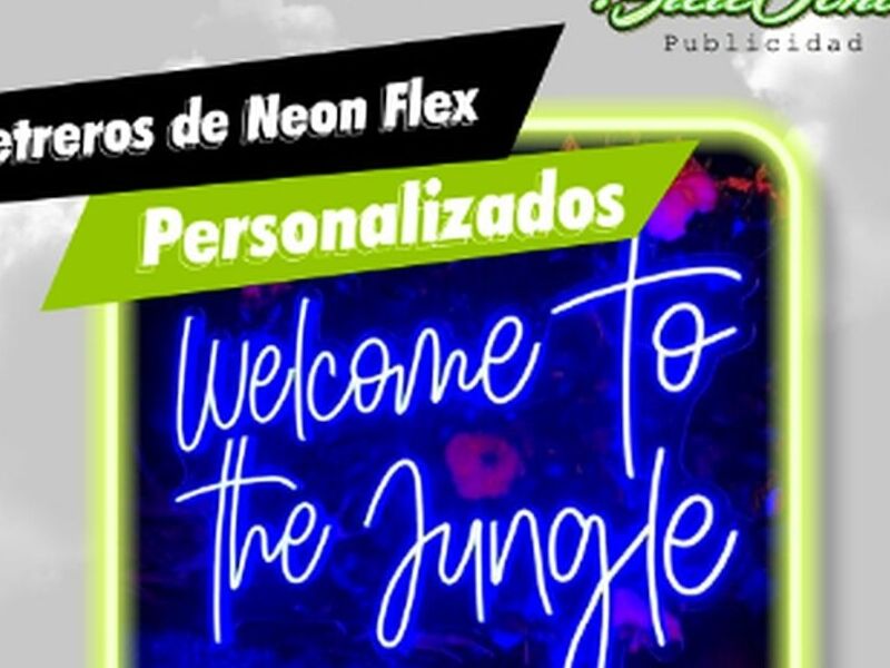 Letreros Neón Flex Personalizados