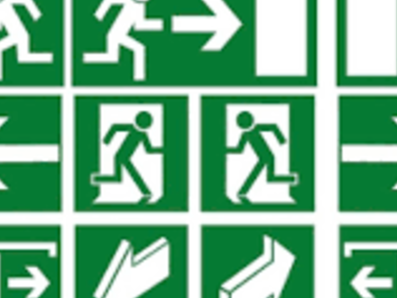 SEÑALETICA DE EVACUACIÓN EN SANTO DOMINGO 