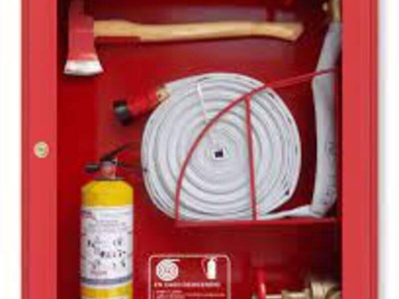 Gabinete contra incendios en Quito