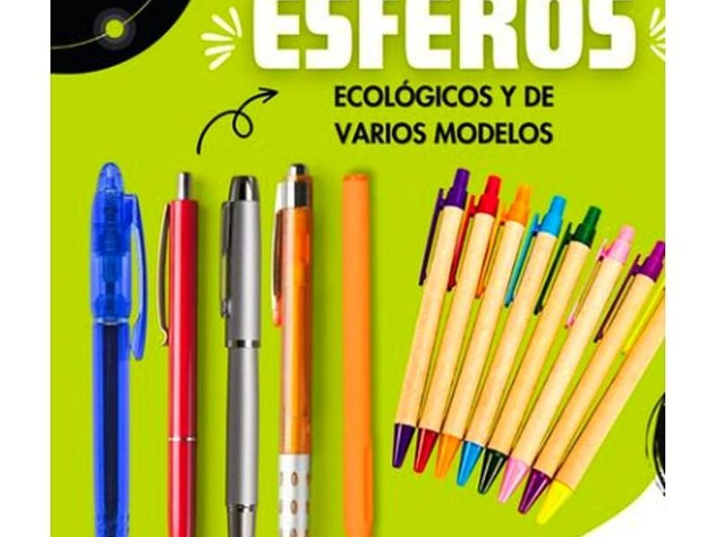 Esferos ecológicos