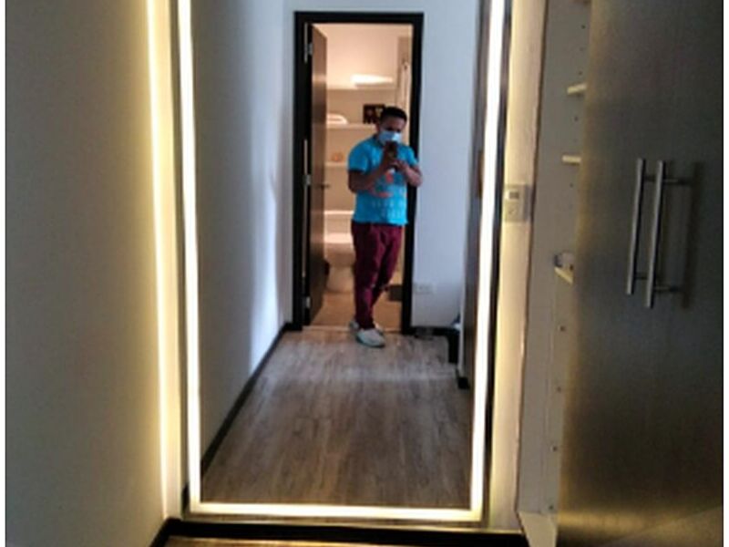 Espejo luz led