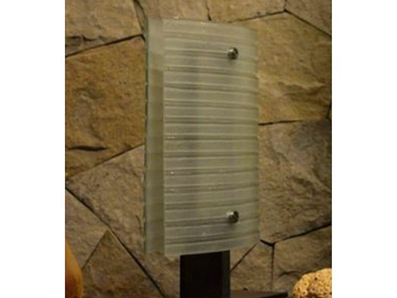 Lámpara velador estructura madera