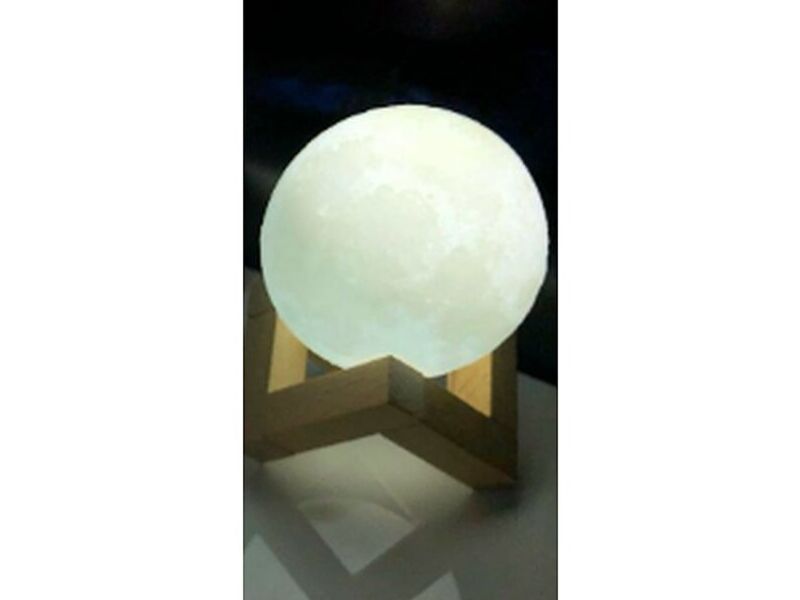 Lámpara luna mediana