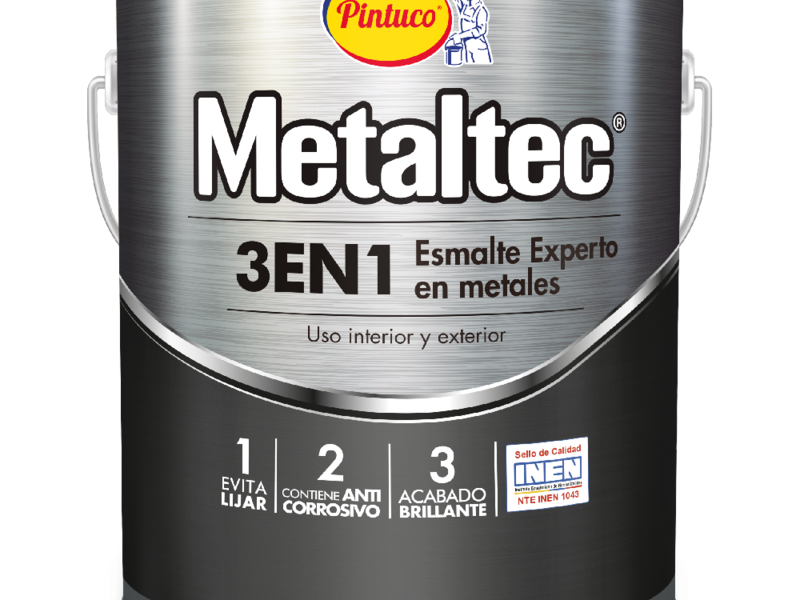 ESMALTE METALTEC 3 EN 1 BRILLANTE Tarqui