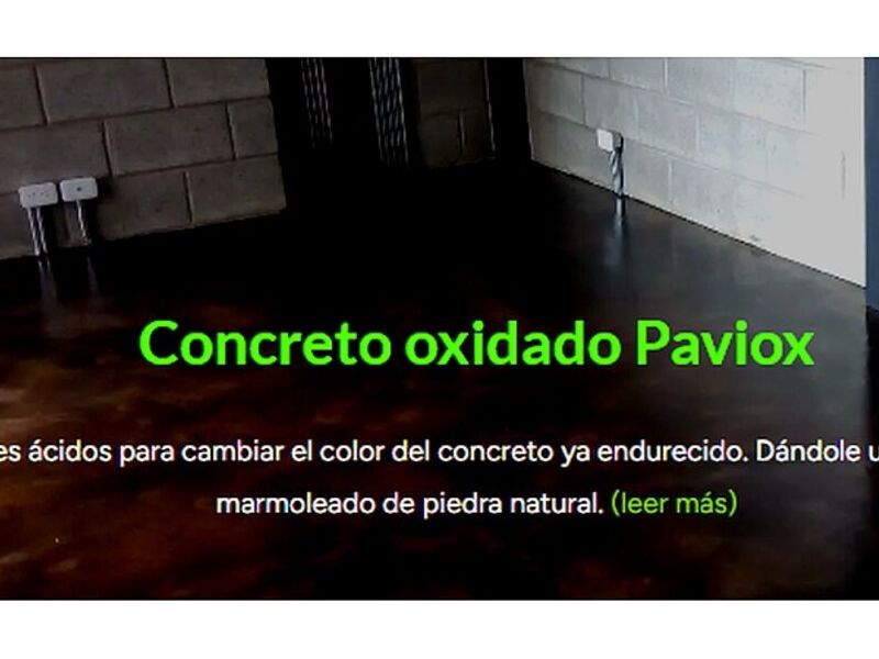 Concreto oxidado Tabacundo