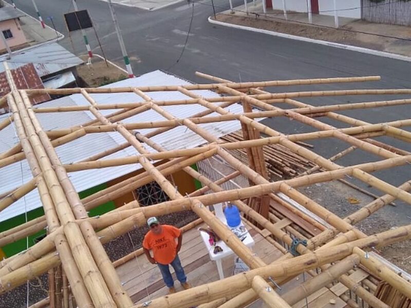 Pérgola Madera Esmeraldas