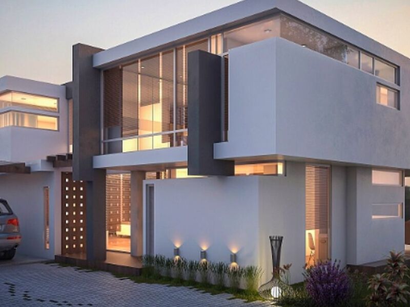 DISEÑO CASA ILUMINADA ECUADOR