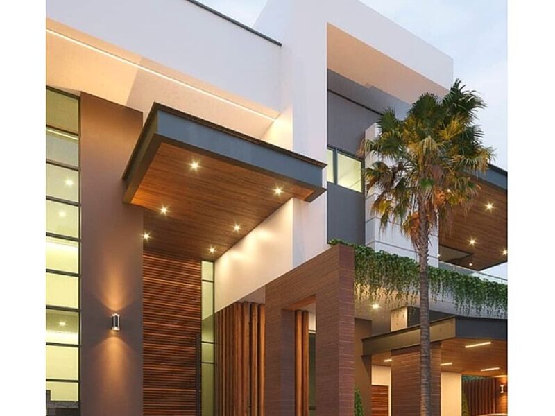 ARQUITECTURA CASA ILUMINADA ECUADOR