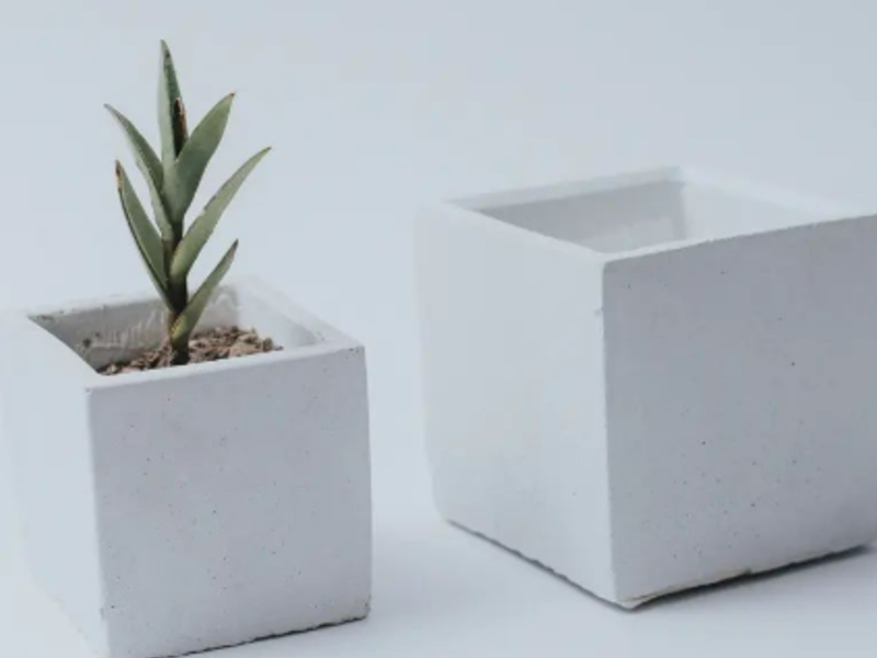 Square pot Ecuador