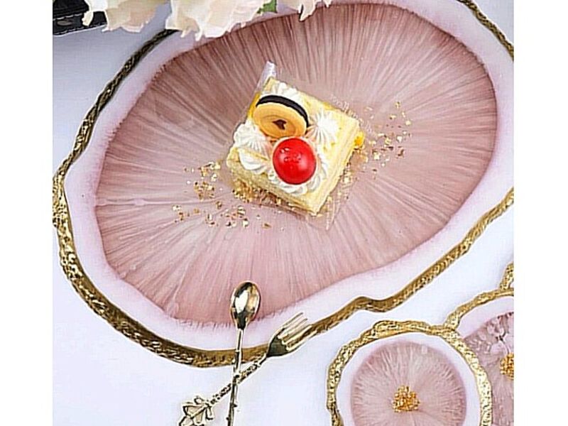 Bandeja con portavasos irregulares Guayaquil