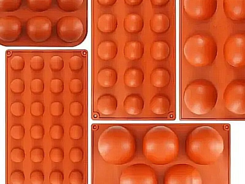 Molde silicona semiesfera Quito