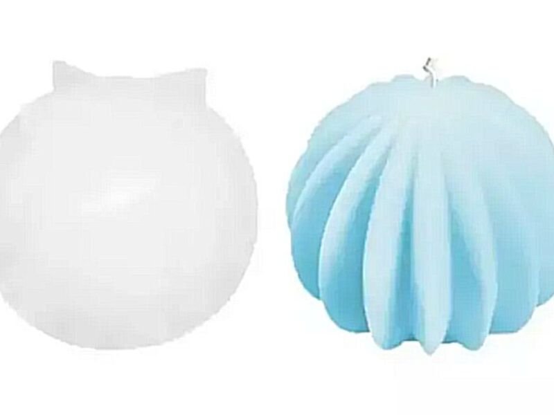 Molde vela esfera ranurada Quito