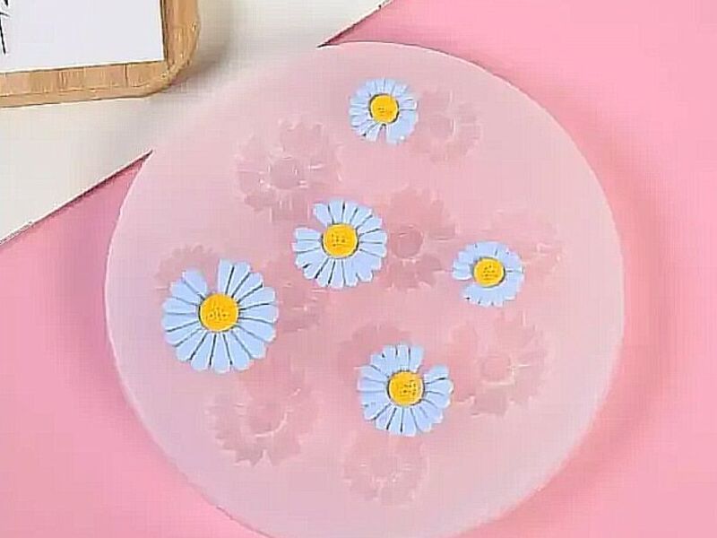 Molde silicona margaritas Quito