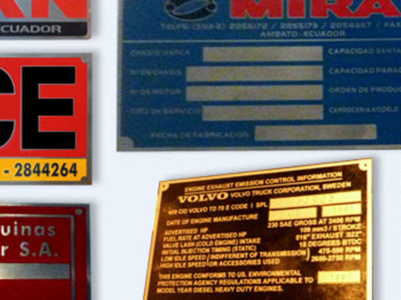 Placas Acero Quito