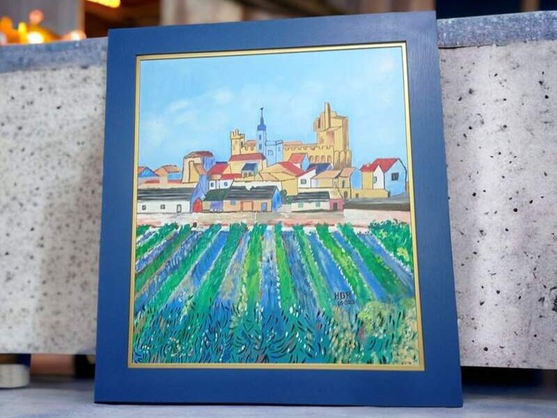 Enmarcado Blue Doble Quito