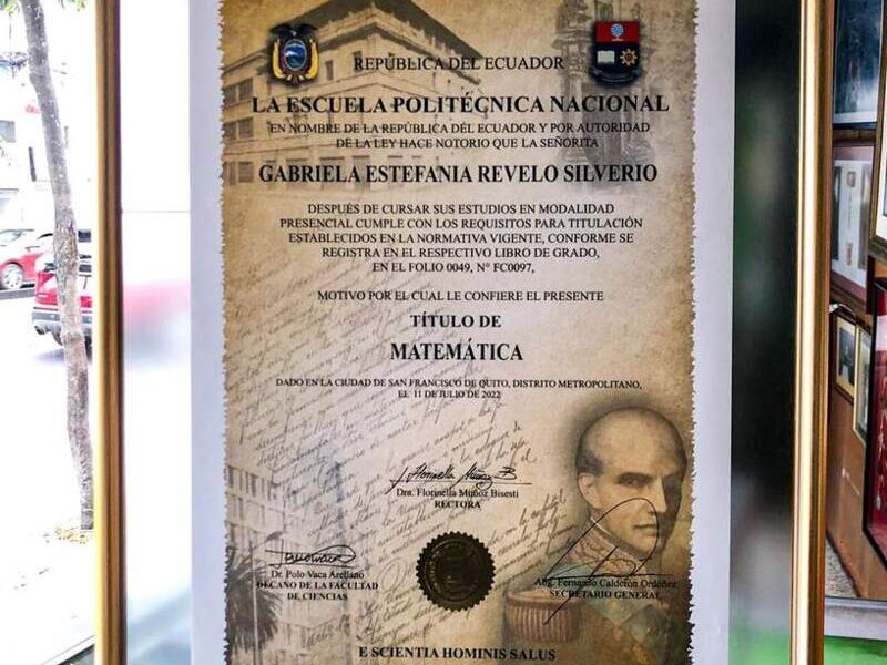 Enmarcado Dorado Fino Quito