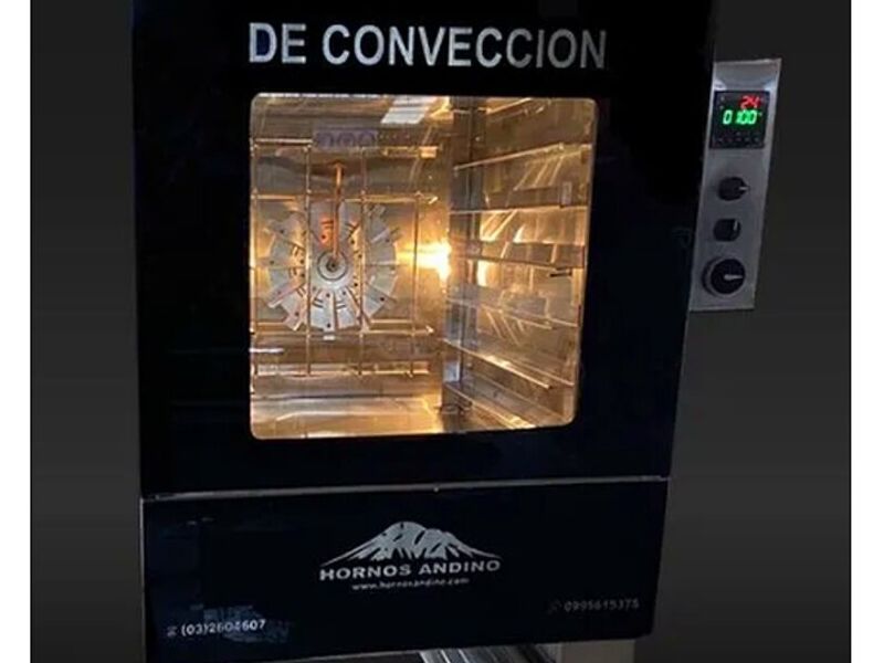 Horno de convección de 6 bandejas