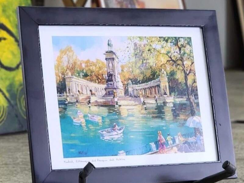 Cuadro Decorativo Lago Manta