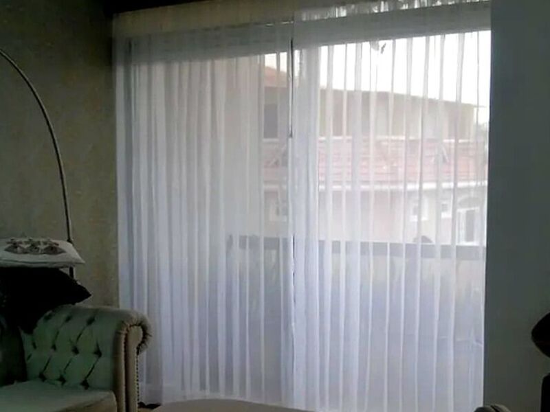Cortina Tela Traslúcida Guayaquil