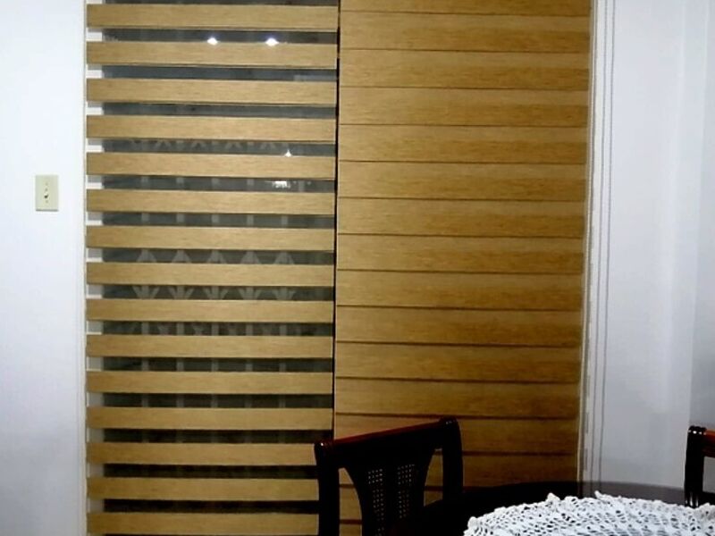 persiana Sheer Elegance dorada Guayaquil