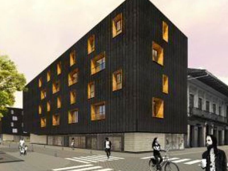 ARQUITECTURA HOTEL ESQUINERO ECUADOR