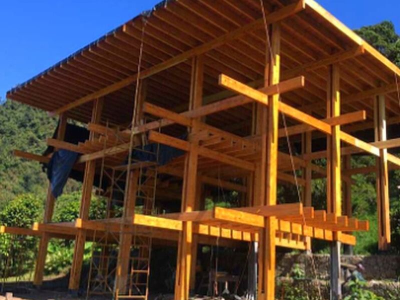 Estructura bambu Quito