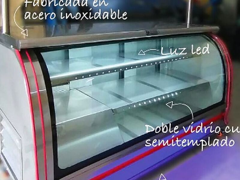 Exhibidor Acero Inoxidable Ecuador