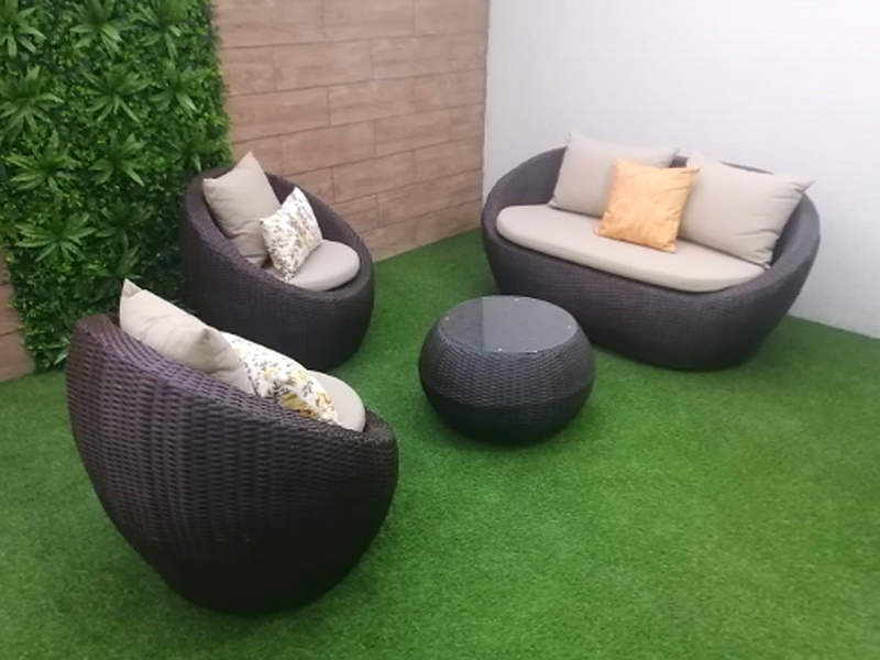 Sala exterior nido
