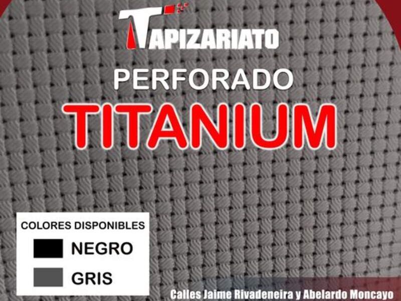 Tapiz Perforado Titanium Ibarra