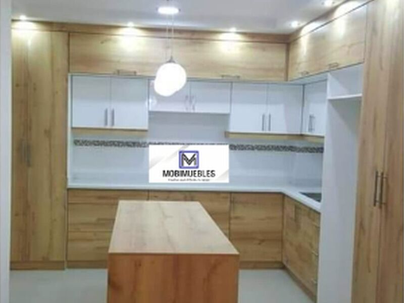 Muebles madera cocina Ecuador