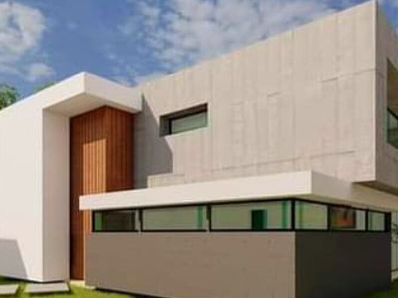ARQUITECTURA CASA 2 PISOS ECUADOR