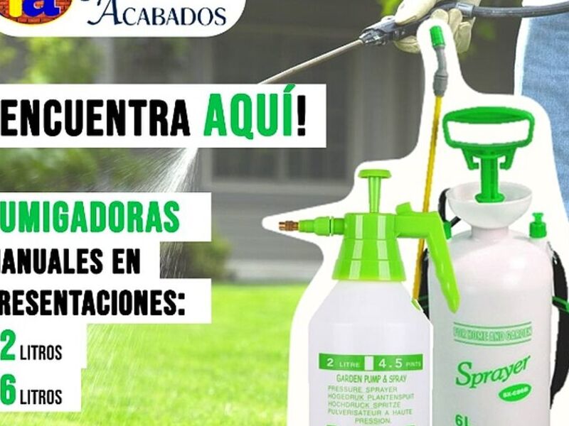 Fumigadora Manual Esmeraldas