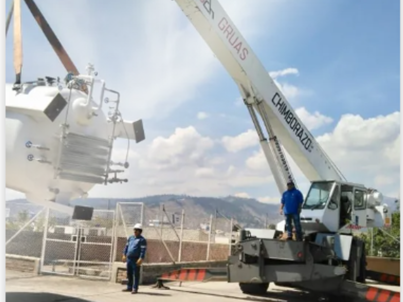 Gruas industriales Riobamba 