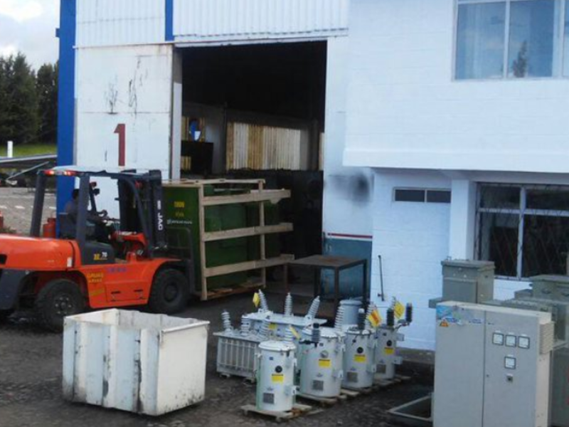 Transporte materiales Amabto 