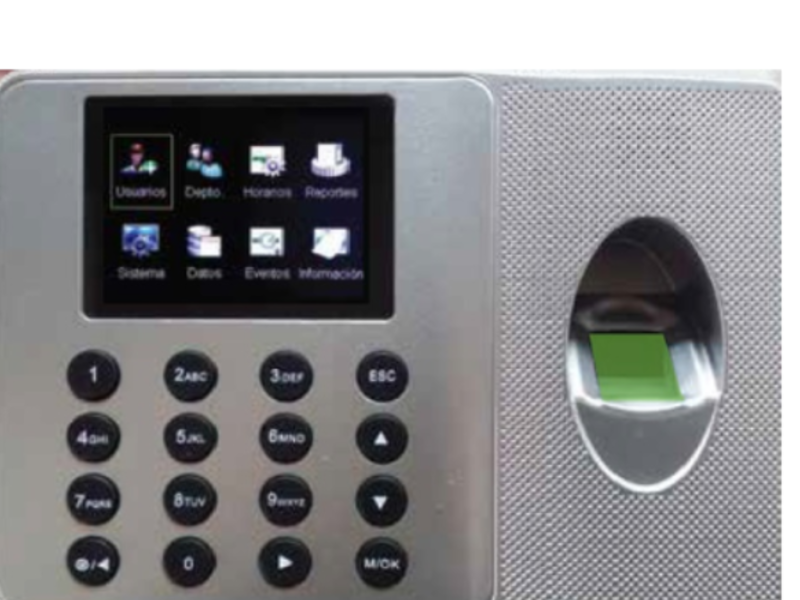 Reloj Biométrico de Huella Digital UA-100