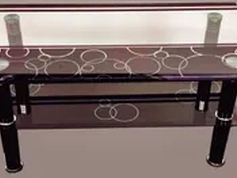 Mesa Centro Vidrio Templado-aluminio Ecuador
