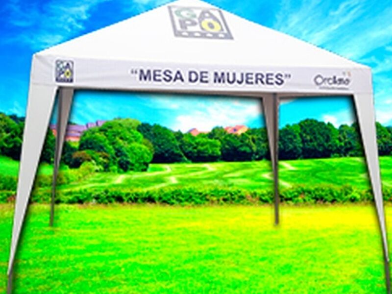 CARPAS PUBLICITARIAS BLANCA