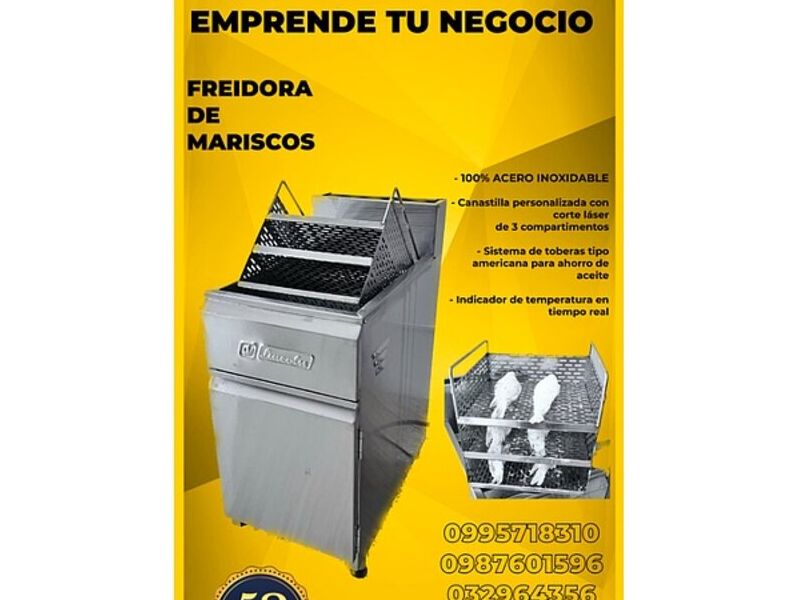 Freidora de mariscos Riobamba