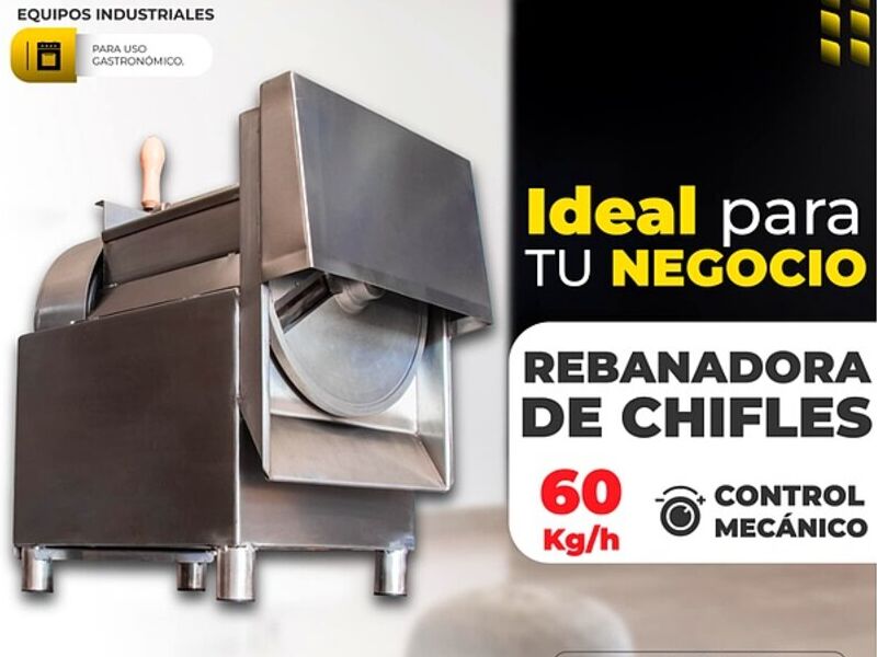 Rebanadora de chifles Riobamba