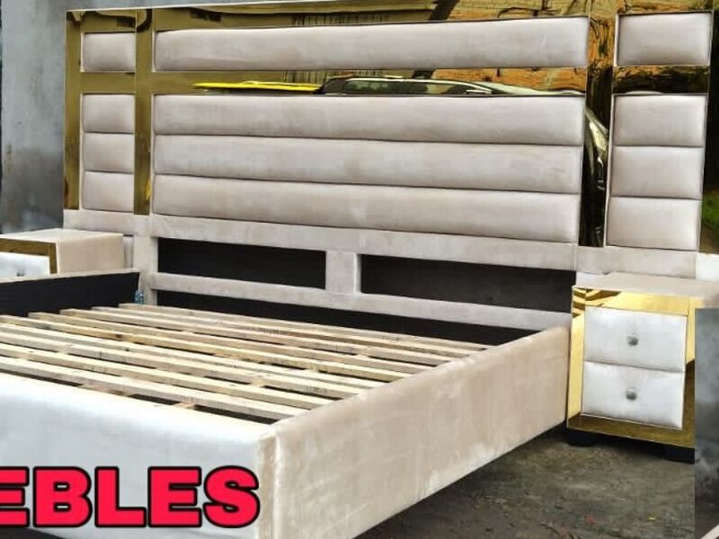 Cama King Beige Quito