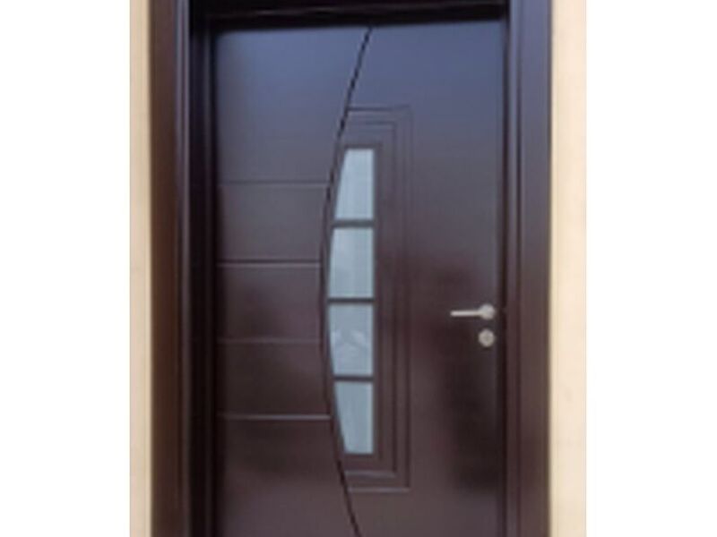 Puerta Madera Elegante Ecuador