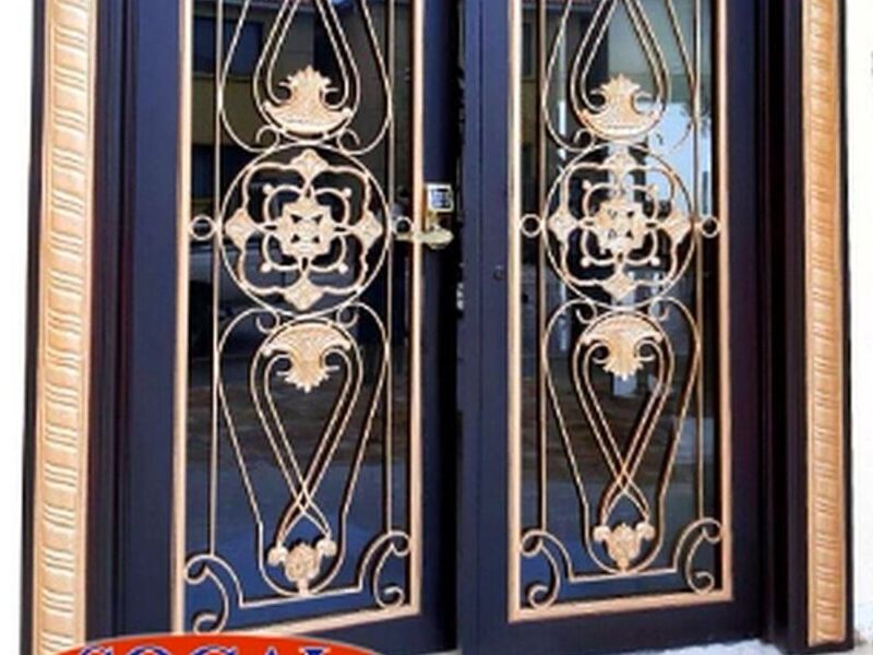 Puerta Metálica Modelo Elegante Ecuador