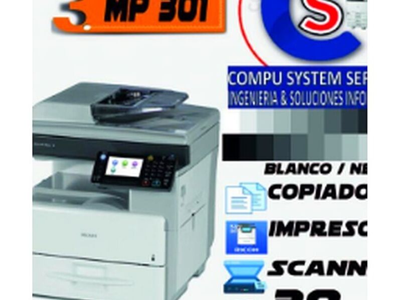 FOTOCOPIADORA RICOH MP 301
