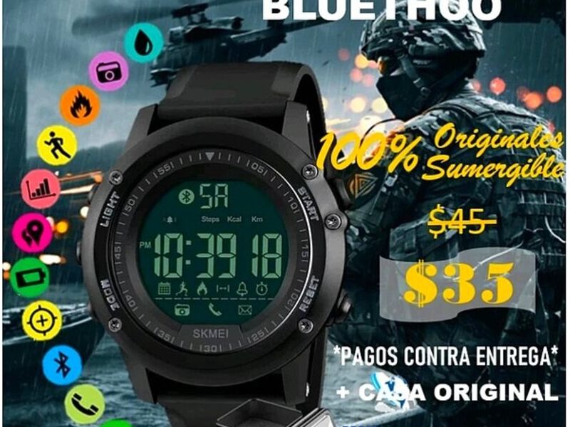 Skmei military bluethoo Quito