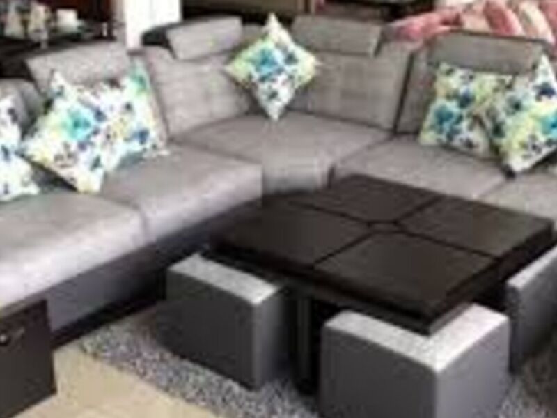 Sala Estar Gris Riobamba