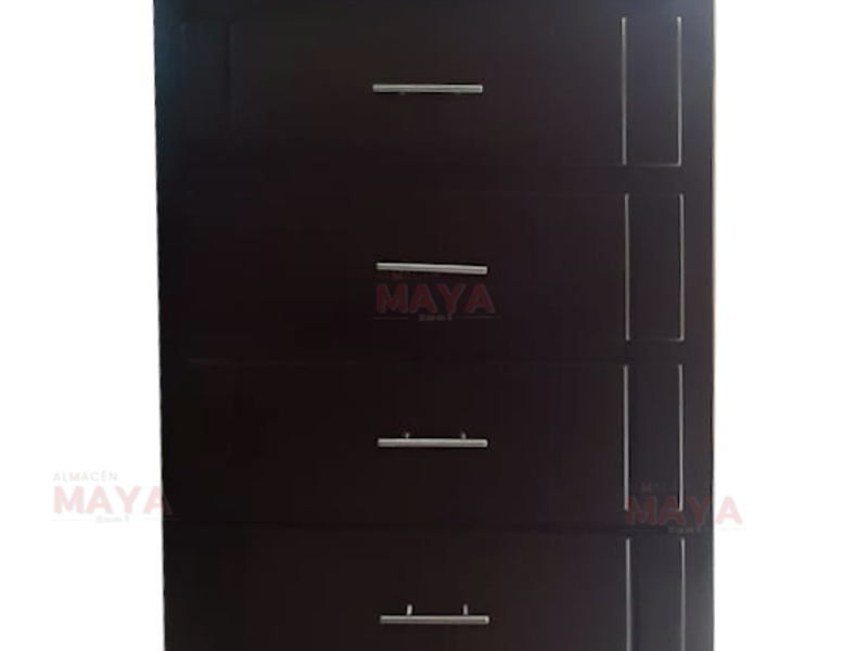Cómoda Madera Negro Riobamba