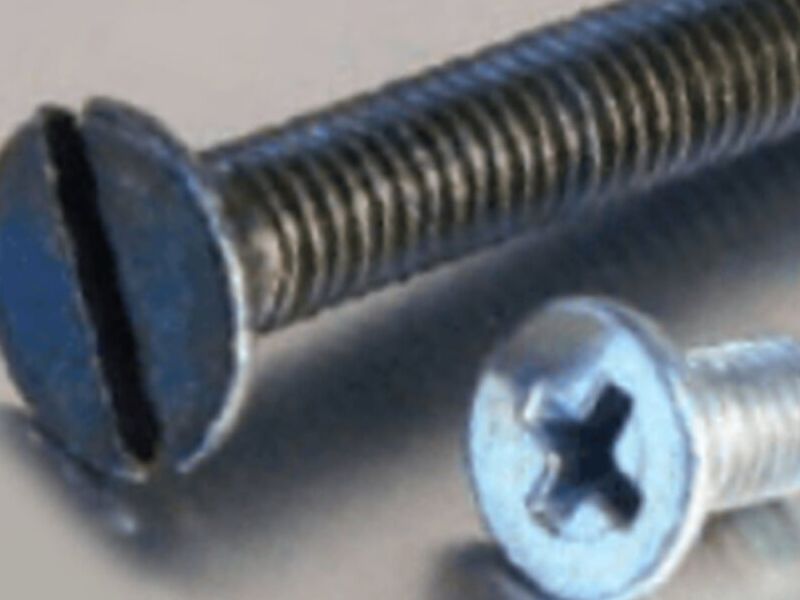 Tornillo Milimétrico Cabeza Plana Ecuador