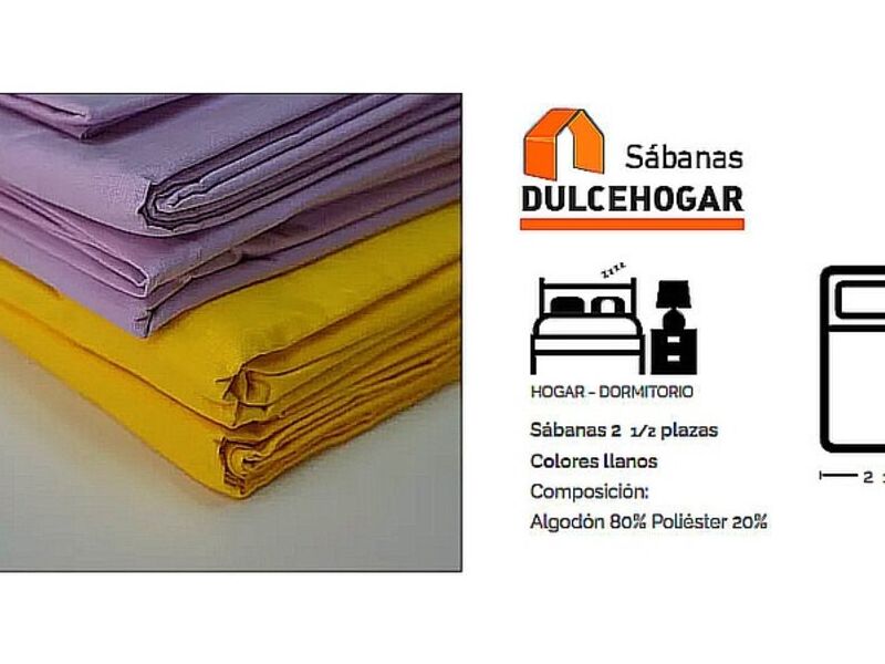 Sabanas dos plazas y media Ambato